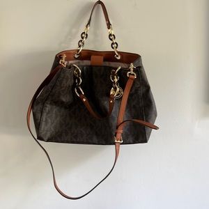 Michael Kors Brown Monogram Bag